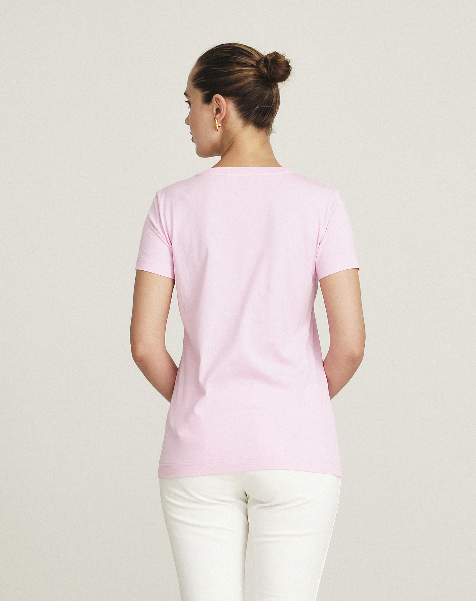 Etro - Baby Pink Cotton Jersey Tshirt M